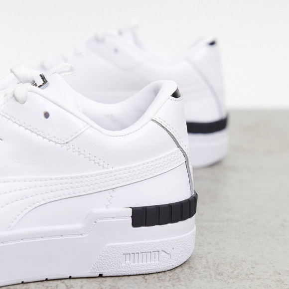 NWT 🔥 Puma Cali Sport Repeat Cat White and Black EXCLUSIVE Sneakers - Picture 5 of 7